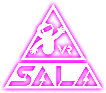 Sala VR Realidad Virtual Logo piramidal