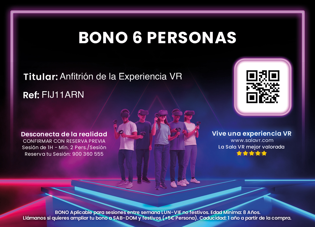 Bono 6 personas