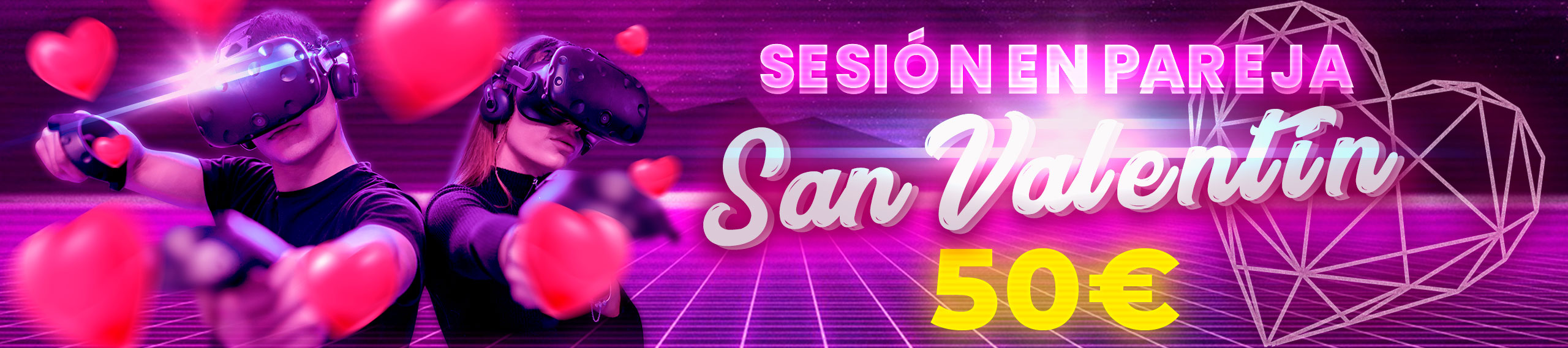 Sala Vr San Valentín - Realidad Virtual en Pareja